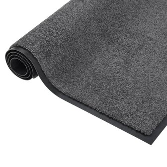 Deurmat 60x80 cm antracietkleurig 2