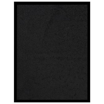 Deurmat 40x60 cm zwart 1
