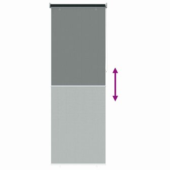 Buitenrolgordijn 90% UV-blok Donkergroen 80x230 cm HDPE 9