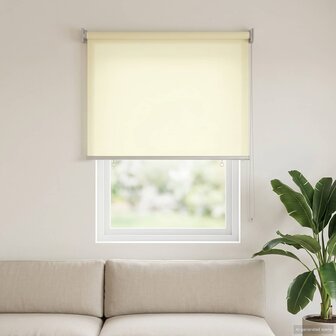 Buitenrolgordijn UV-bescherming Cr&amp;egrave;mekleurig Polyester 3
