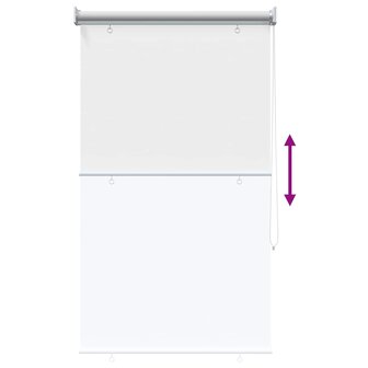 Buitenrolgordijn UV-bescherming Wit 60x230 cm (B x H) 8