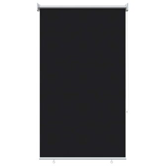 Buitenrolgordijn UV-bescherming Zwart 60x140 cm (B x H) 2