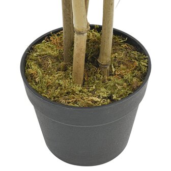 Kunstplant bamboe 552 bladeren 120 cm groen 3