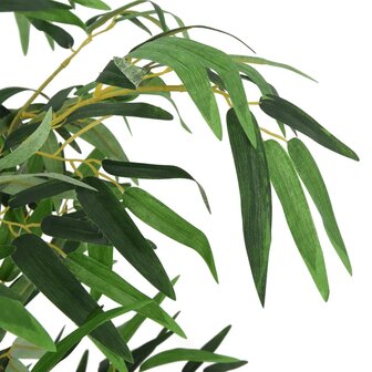 Kunstplant bamboe 988 bladeren 150 cm groen 2