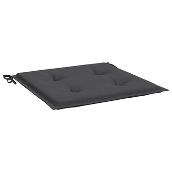 Tuinstoelkussens 6 st 50x50x4 cm oxford stof antracietkleurig 5