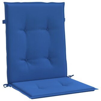 Tuinstoelkussens 4 st 100x50x3 cm oxford stof koningsblauw 5