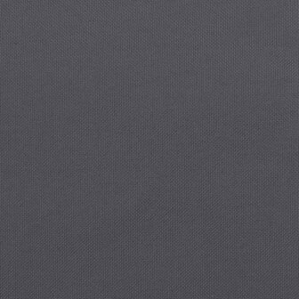 Tuinstoelkussens rugleuning 4 st 120x50x3 cm stof antraciet 9
