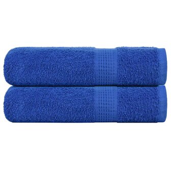Handdoeken FROGN 2 st 50x100 cm 360 g/m&amp;sup2; blauw 1