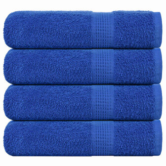 Douchehanddoeken FROGN 4 st 70x140 cm 360 g/m&amp;sup2; blauw 1