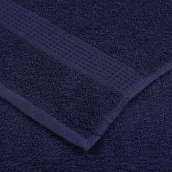 Douchehanddoeken FROGN 2 st 70x140 cm 360 g/m&amp;sup2; marineblauw 6