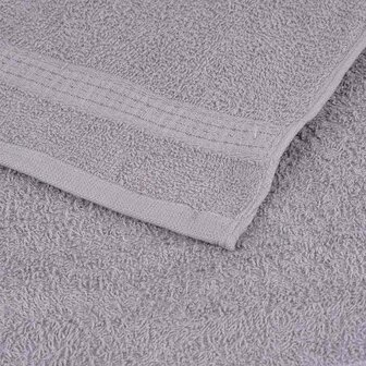 Douchehanddoeken FROGN 2 st 70x140 cm 360 g/m&amp;sup2; grijs 6