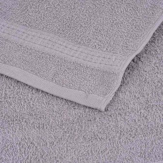 Douchehanddoeken FROGN 4 st 70x140 cm 360 g/m&amp;sup2; grijs 6