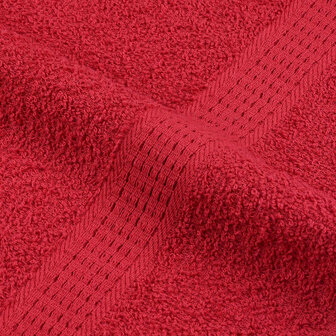 Handdoeken FROGN 4 st 100x200 cm 360 g/m&amp;sup2; rood 7