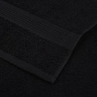 Handdoeken FROGN 2 st 100x200 cm 360 g/m&amp;sup2; zwart 6