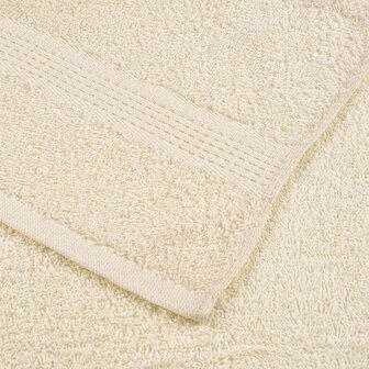 Handdoeken FROGN 2 st 50x100 cm 360 g/m&amp;sup2; cr&amp;egrave;me 6