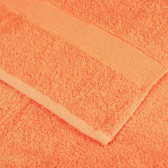 Badhanddoeken SOLUND 4 st 600 g/m&amp;sup2; 70x140 cm oranje 6