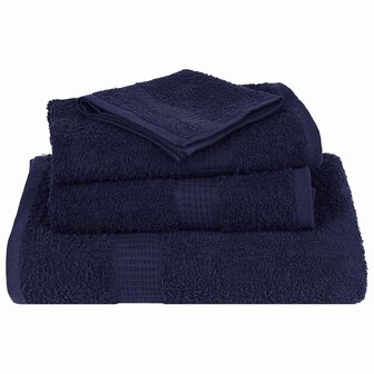 6-delige Handdoekenset FROGN 360 g/m&amp;sup2; marineblauw 4