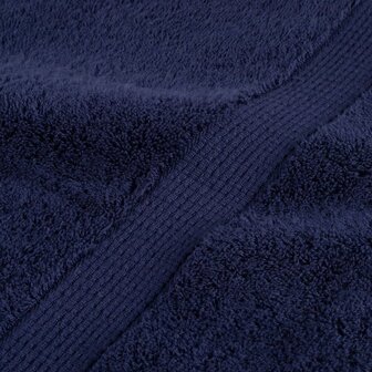 Handdoeken SOLUND 2 st 600 g/m&amp;sup2; 50x100 cm marineblauw 7