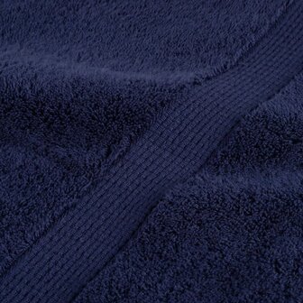Handdoeken SOLUND 10 st 600 g/m&amp;sup2; 50x100 cm marineblauw 7