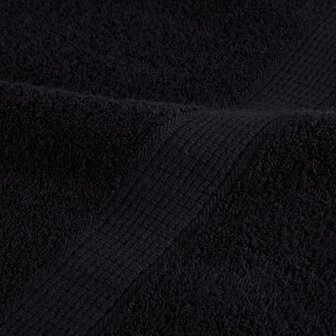 Handdoeken SOLUND 10 st 600 g/m&amp;sup2; 50x100 cm zwart 7