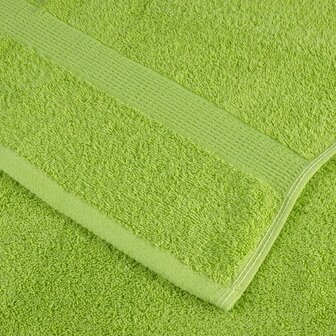 Handdoeken SOLUND 4 st 600 g/m&amp;sup2; 100x200 cm appelgroen 6