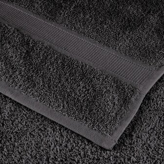 12-delige Handdoekenset SOLUND 600 g/m&amp;sup2; antracietkleurig 5