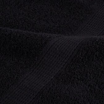 12-delige Handdoekenset SOLUND 600 g/m&amp;sup2; zwart 6