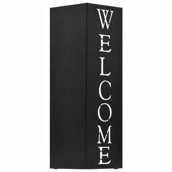 Paraplustandaard Welcome staal zwart  2