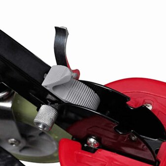 Step elektrisch met zitje 120 W rood 3