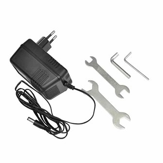 Step elektrisch met zitje 120 W zwart 5