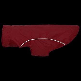 Hondenregenjas met reflecterende strepen Polyester Rood XL 7