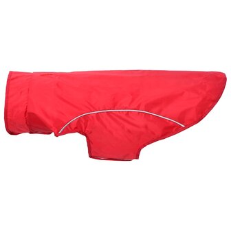Hondenregenjas met reflecterende strips polyester rood 2XL 6
