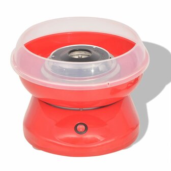 Suikerspinmachine 480 W rood  2