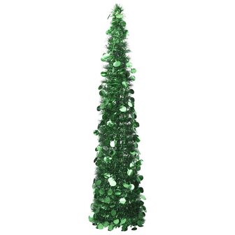 Kunstkerstboom pop-up 150 cm PET groen 1