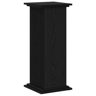 Plantenstandaard Zwart Eiken 33 x 33 x 80 cm Bewerkt hout 5