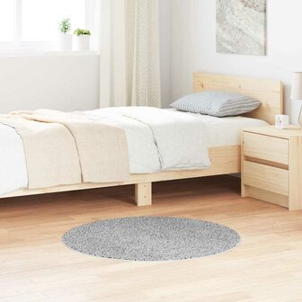 Antislip Shaggy Tapijt Grijs 90 x 90 cm PP 1
