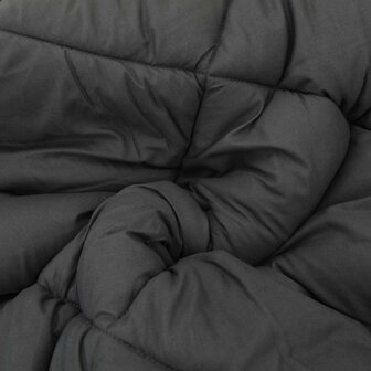 Winter Dekbed Zwart en Anthraciet 135 x 200 cm Microfiber 7