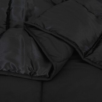 Zomer Dekbed 155 x 200 cm 200 gsm Zwart 5