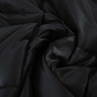 Vol jaar dekbed Zwart 140 x 200 cm Satijn en Microfiber 6