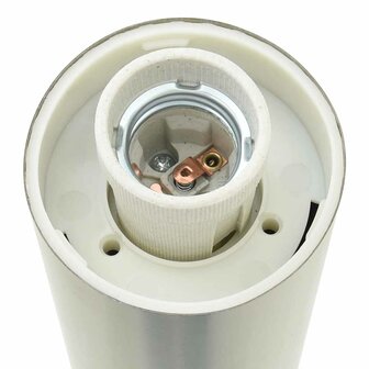 Bolderverlichting met stopcontact 3 stuks 80 cm roestvrij staal IP44 9