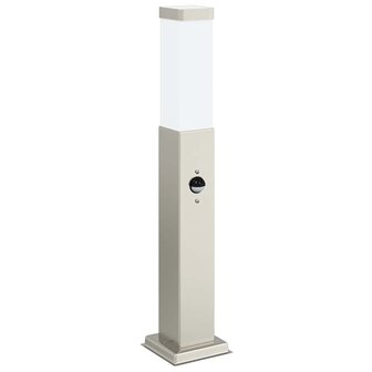 Bolderverlichting met sensor 50 cm RVS IP44 2