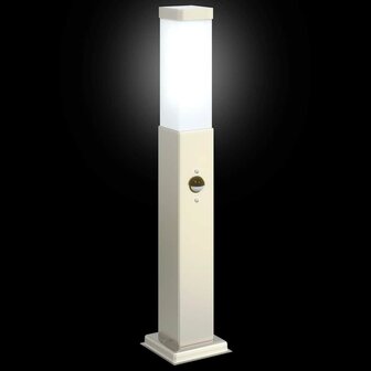 Bolderverlichting met sensor 50 cm RVS IP44 6
