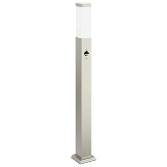Bolderverlichting met sensor 80 cm RVS IP44 2