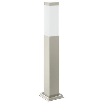 Bolderarmatuur met stopcontact 50 cm RVS IP44 5