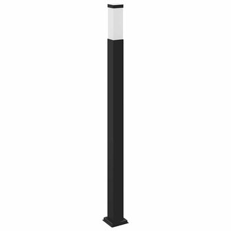 Bolderarmatuur met stopcontact 110 cm Zwart IP44 5
