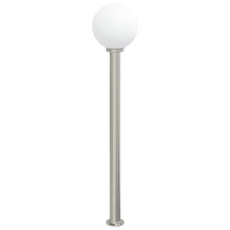 Bolderverlichting met sensor 120 cm roestvrij staal IP44 4
