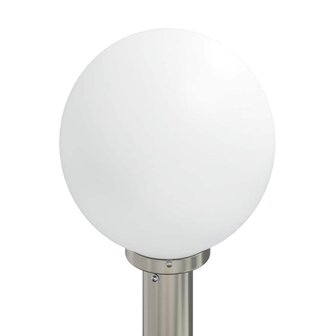 Bolderarmatuur met stopcontact 80 cm RVS IP44 7