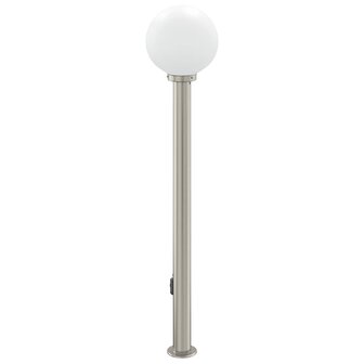 Bolderarmatuur met stopcontact 120 cm RVS IP44 5