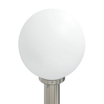 Bolderarmatuur met sensor en stopcontact 80 cm roestvrij staal IP44 7