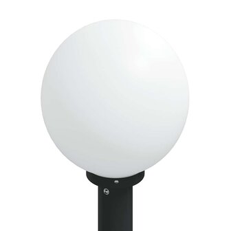 Bolderarmatuur met sensor en stopcontact 80 cm zwart IP44 7